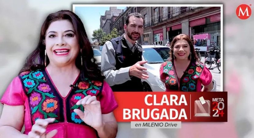 [Milenio] Clara Brugada, la morenista que dio clases en Iztapalapa y ahora busca gobernar la CdMx