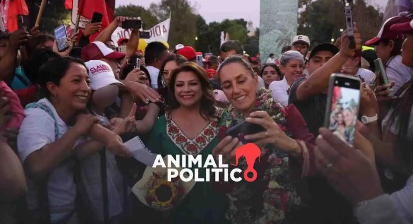 [Animal Politico] Claudia Sheinbaum redobla su apoyo a los proyectos de Clara Brugada a un mes de las elecciones