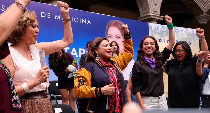 [Pie de Pagina] Primero los pobres… las mujeres y los pueblos: el mensaje de Clara Brugada en la UNAM