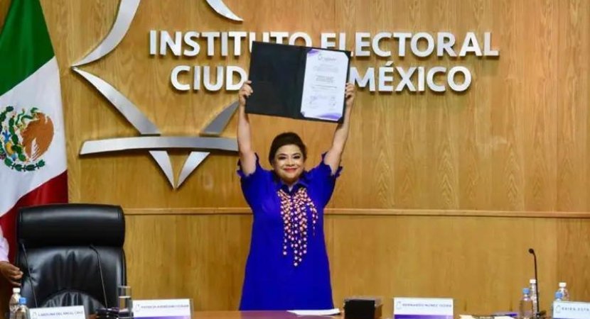 [Excelsior] ¡Habemus Jefa de Gobierno electa en CDMX! Clara Brugada recibe constancia